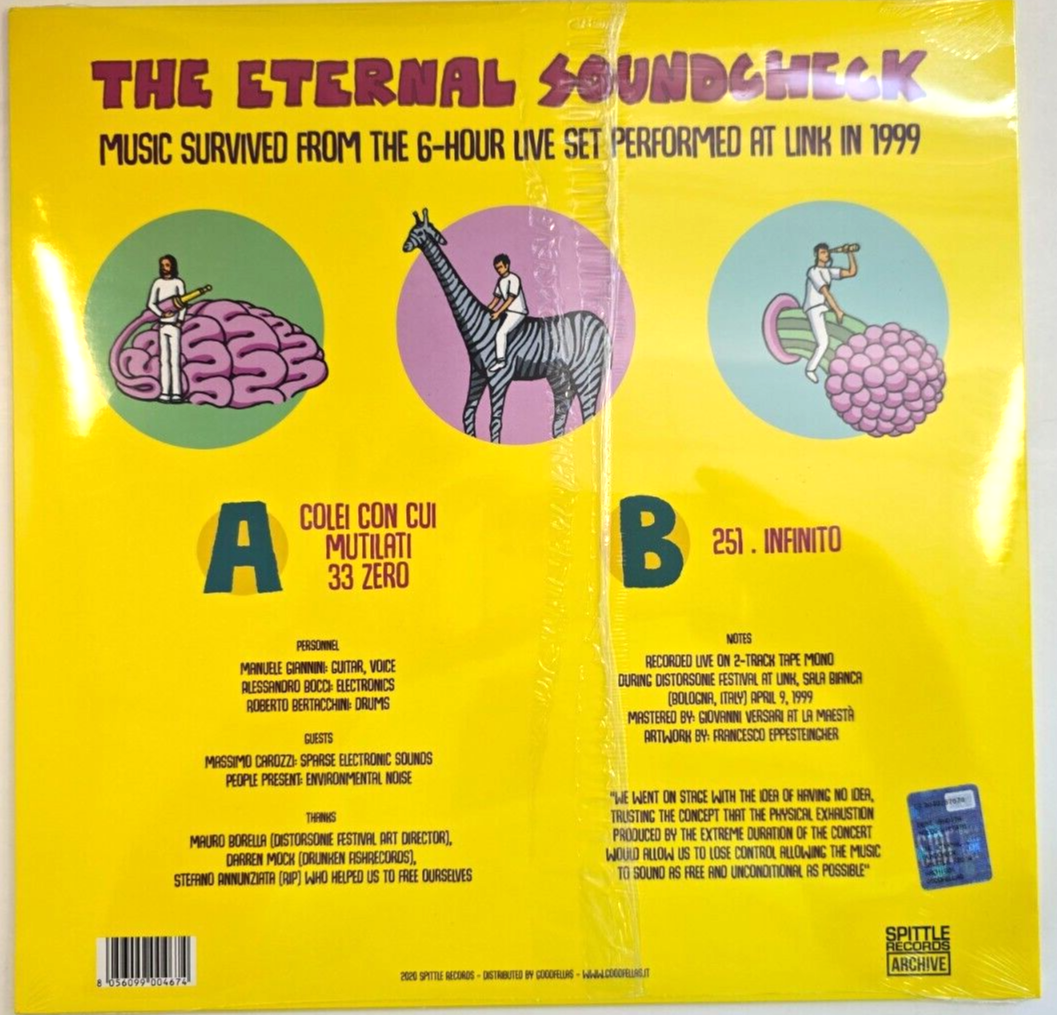 Starfuckers – The Eternal Soundcheck LP Album vinyl record 2020 import Italy