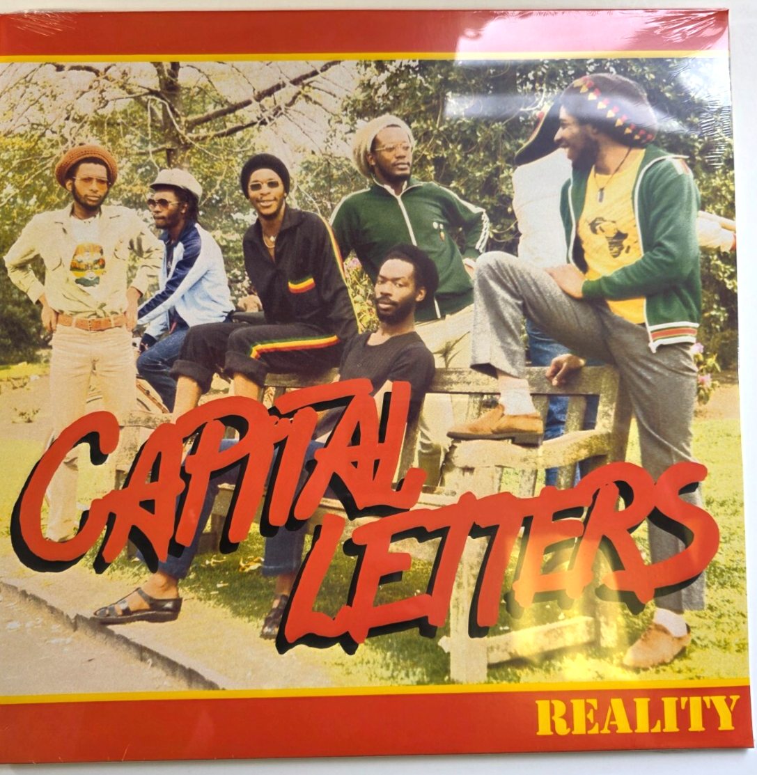 Capital Letters – Reality LP album vinyl record 2022 reissue on Radiation roots