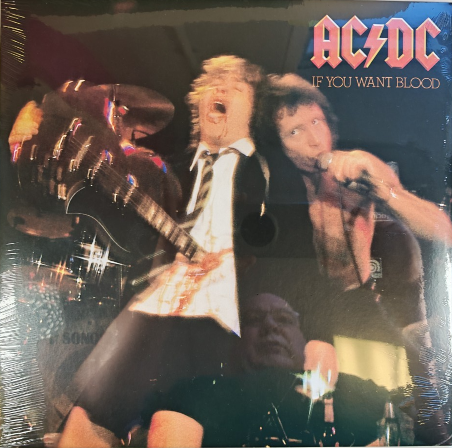 AC/DC Live LP Album vinyl record 2009 remastered 180gram reissue in Gatefold