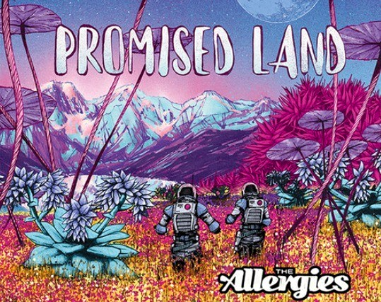 The Allergies – Promised Land CD Album 2021 on Jalapeno Records