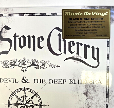 Black Stone Cherry Between The Devil & The Deep Blue Sea  LP Album vinyl blue