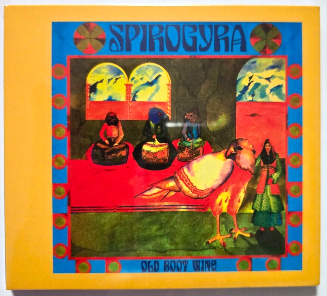 Spirogyra – Old Boot Wine CD Album 2017 reissue prog rock in digipak