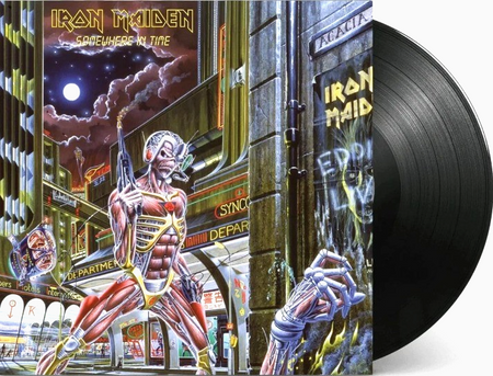 Iron Maiden Somewhere in Time LP Album vinyl record remastered 2024 reissue