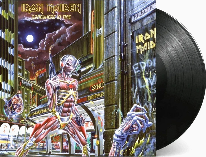 Iron Maiden Somewhere in Time LP Album vinyl record remastered 2024 reissue