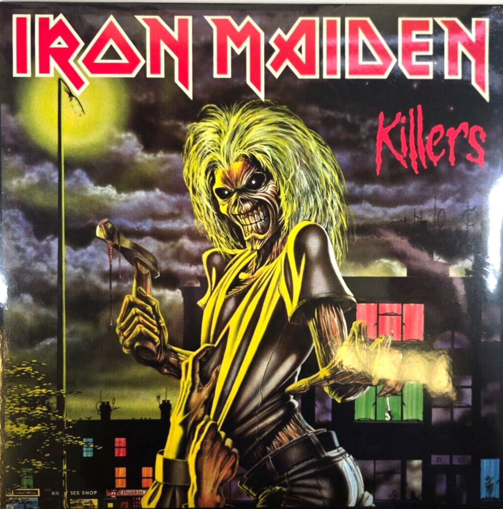 Iron Maiden Killers LP Album vinyl record 2024 reissue on Parlophone Metal