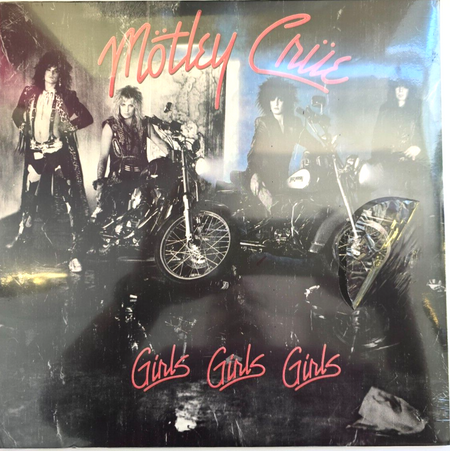 Motley Crue – Girls, Girls, Girls LP Album vinyl record remastered 40th reissue