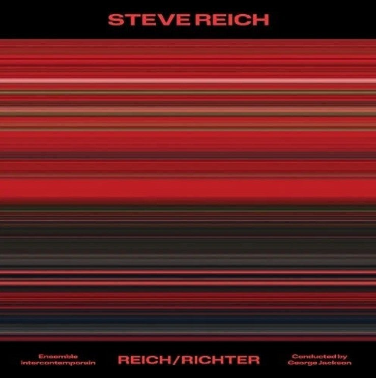 Steve Reich / Ensemble Reich/Richter 2022 LP Album vinyl record MINT