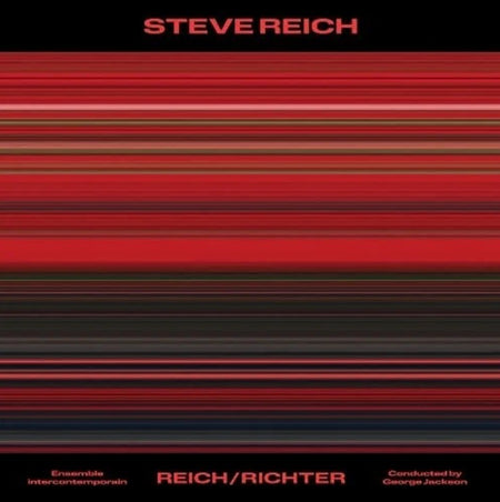 Steve Reich / Ensemble Reich/Richter 2022 LP Album vinyl record MINT