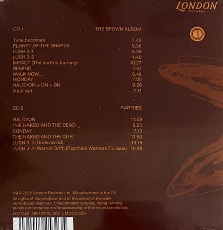 Orbital Orbital CD Album 2025 Expanded reissue compilation in digipak techno