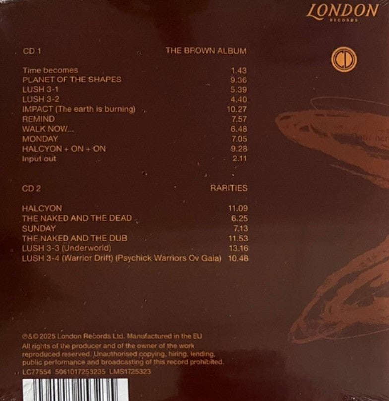 Orbital Orbital CD Album 2025 Expanded reissue compilation in digipak techno