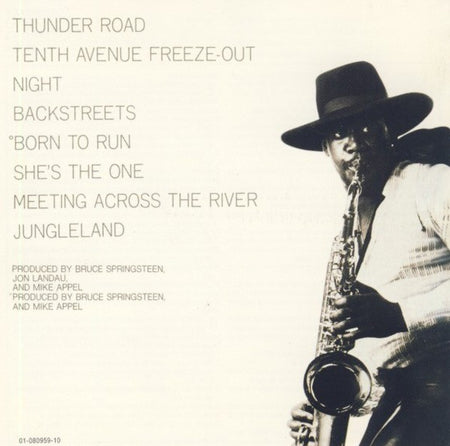 Bruce Springsteen – Born To Run CD Album reissue on CBS