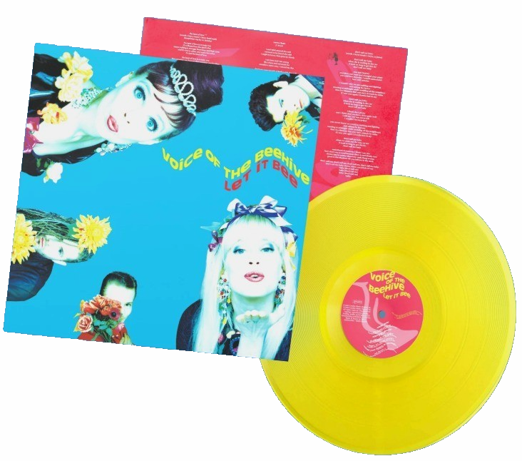 Voice Of The Beehive – Let It Bee LP Album vinyl record 2022 Yellow reissue