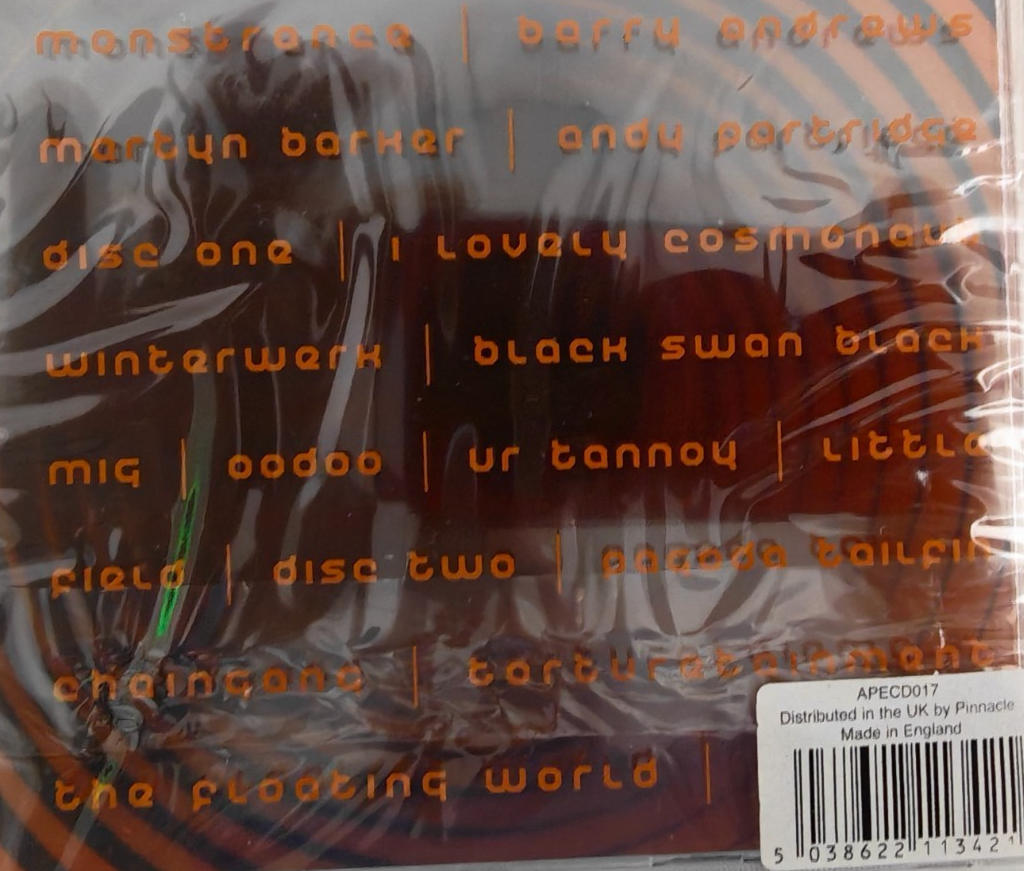 Monstrance Monstrance CD Album 2007 orange on Ape House