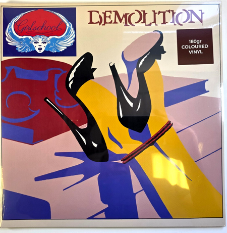 Girlschool Demolition LP Album vinyl record 2022 reissue limited yellow 2025