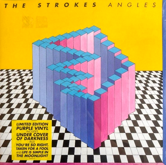 The Strokes Angles LP Album vinyl record limited Purple 2023 remastered reissue