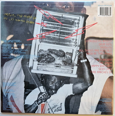 Mr. Lee 'Scratch' Perry And The Upsetters Battle Of Armagideon Red LP Album viny