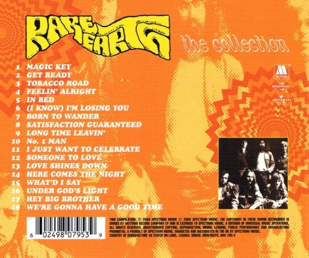 Rare Earth The Collection CD Album 2004 remastered compilation reissue Universal