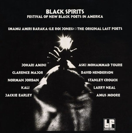 Black Spirits Festival Of New Black Poets In America LP album vinyl record 2022