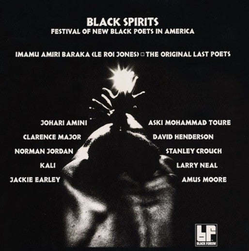 Black Spirits Festival Of New Black Poets In America LP album vinyl record 2022