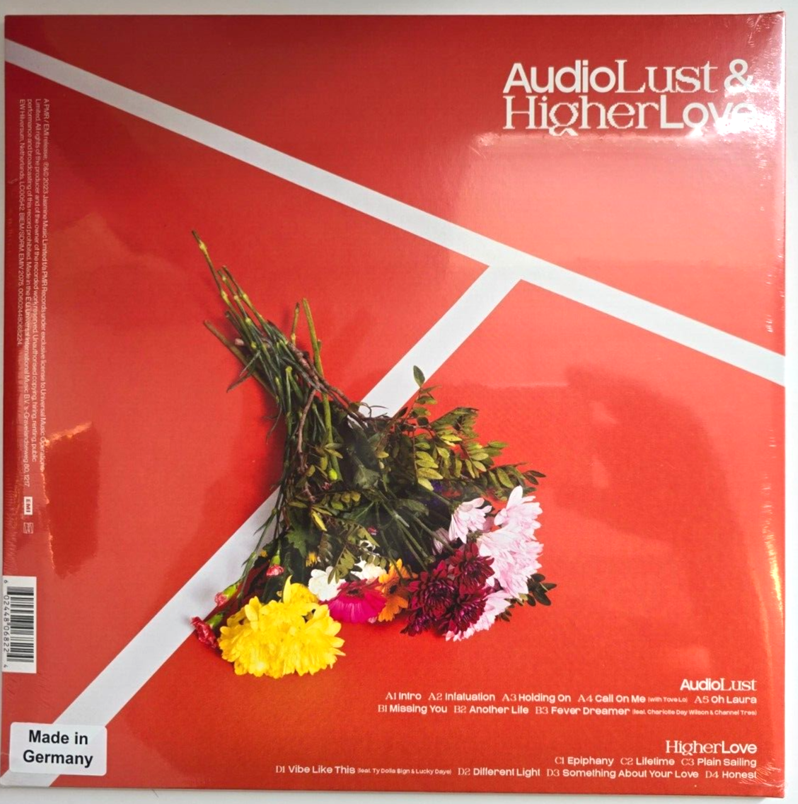 SG Lewis - AudioLust & HigherLove LP Album vinyl record 2023 on EMI Deep House