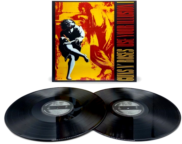 Guns N' Roses Use Your Illusion I LP Album vinyl record  Reissue on Geffen 180g