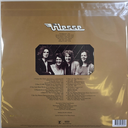 Vitesse Vitesse LP Album vinyl record limited gold numbered 180g expanded 2025