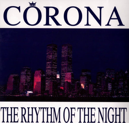 Corona The Rhythm Of The Night 12" vinyl record limited blue 2026 reissue
