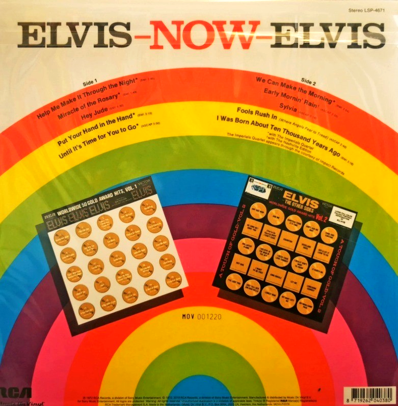 Elvis Presley Elvis Now LP Album vinyl record Magenta limited numbered 2026
