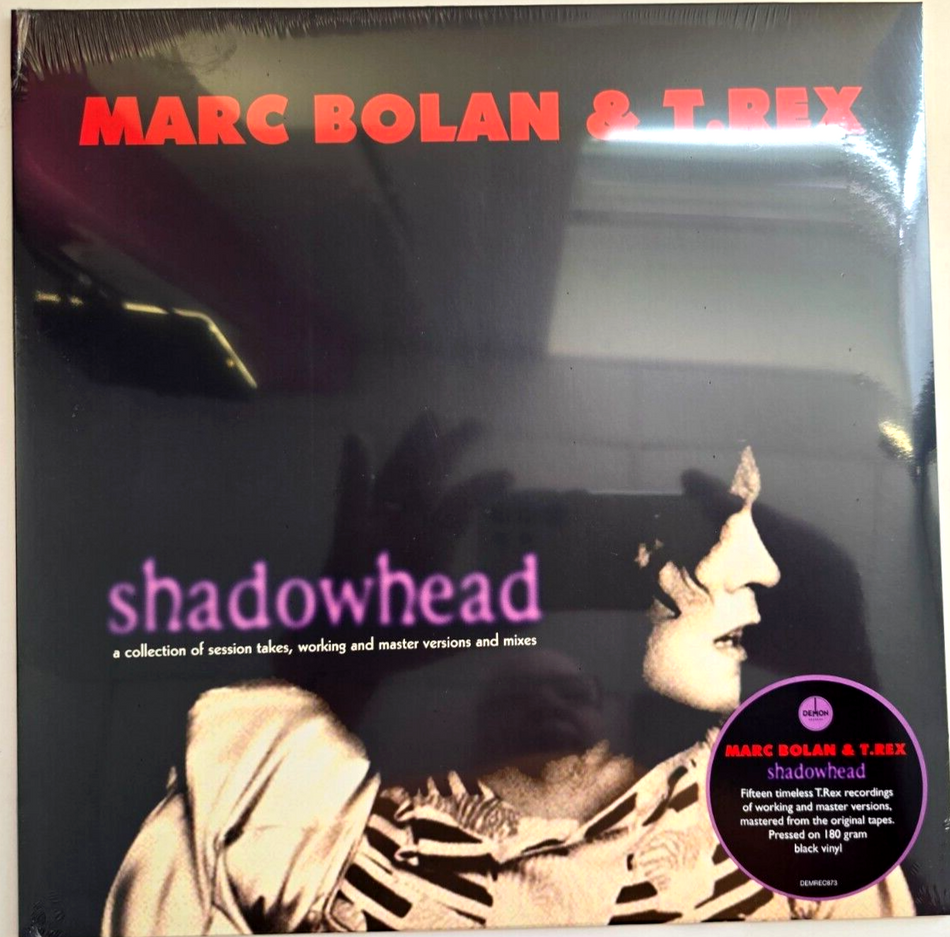 Marc Bolan & T Rex Shadowhead LP Album vinyl record 180g reissue 2021 on Demon