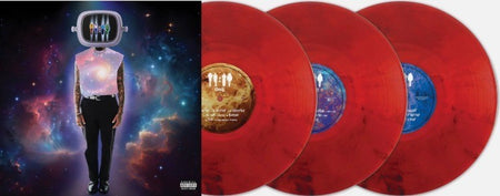 Chris Brown 11:11 LP Album vinyl record limited 3 x Red Deluxe edition 2024