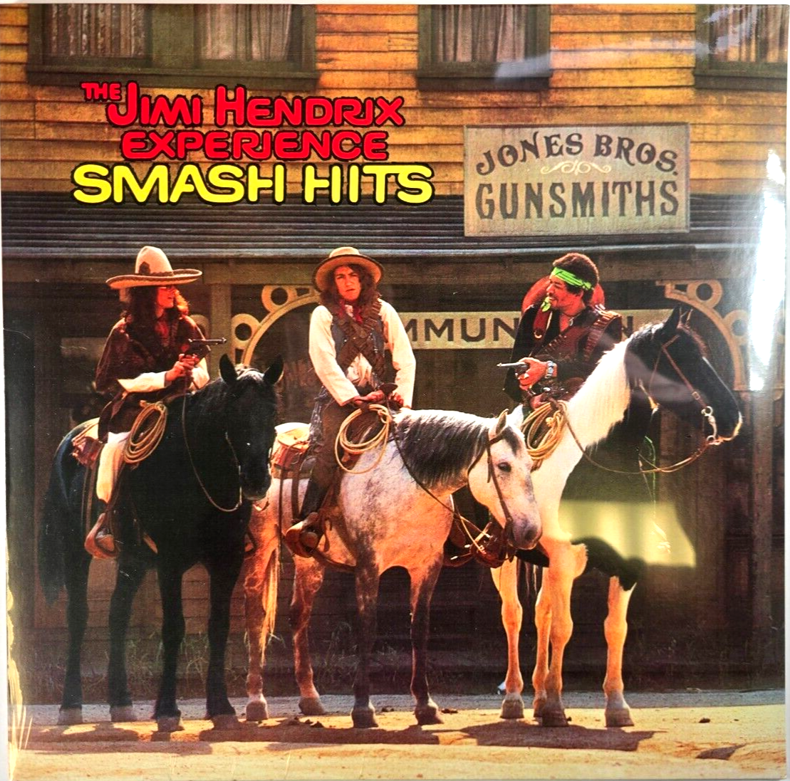 The Jimi Hendrix Experience Smash Hits LP Album vinyl record Remastered reissue