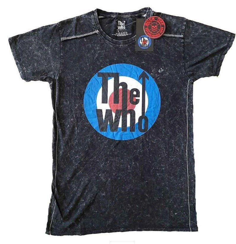 The Who – Unisex T‑Shirt: Target Logo (Black) (Wash Collection) – Medium