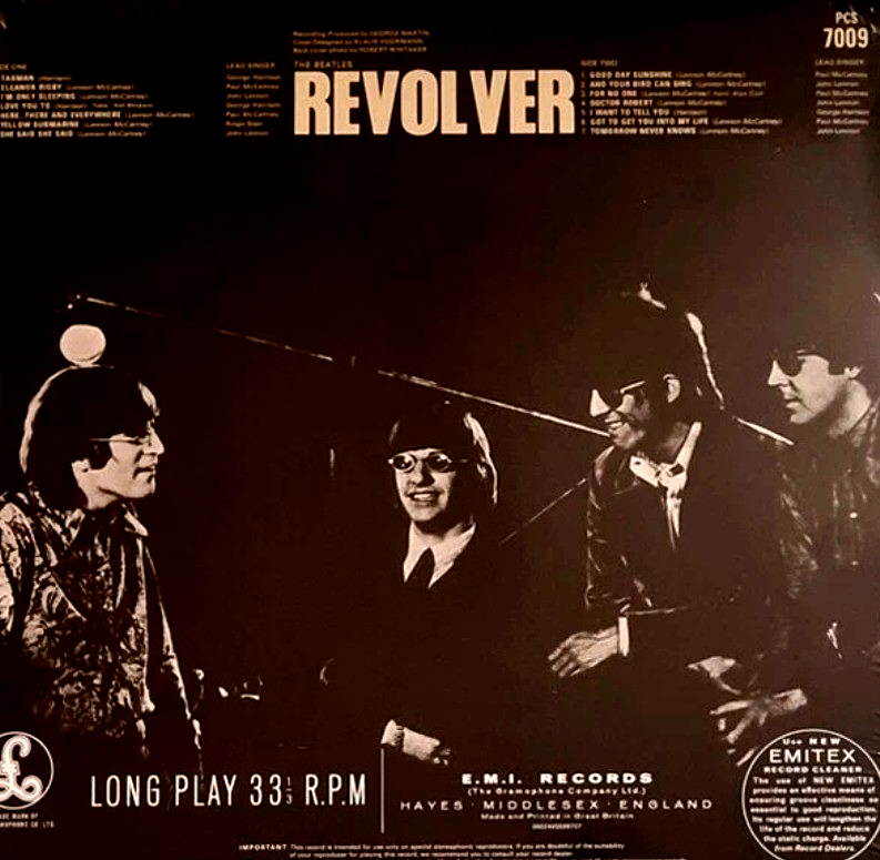 The Beatles Revolver LP Album vinyl record picture disc 2022 remastered reissue
