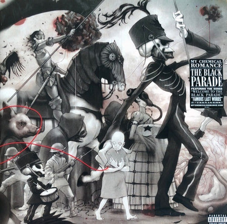 My Chemical The Black Parade LP Album vinyl record 2021 etched on Reprise