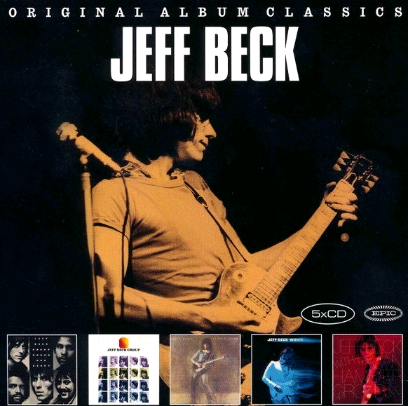 Jeff Beck Original Album Classics CD Boxset 5 Disc Set on Sony 2015 compilation