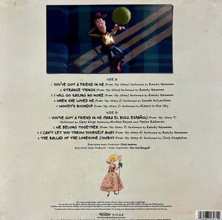 Toy Story Songs To Infinity And Beyond LP Album vinyl record limited Zoetrope