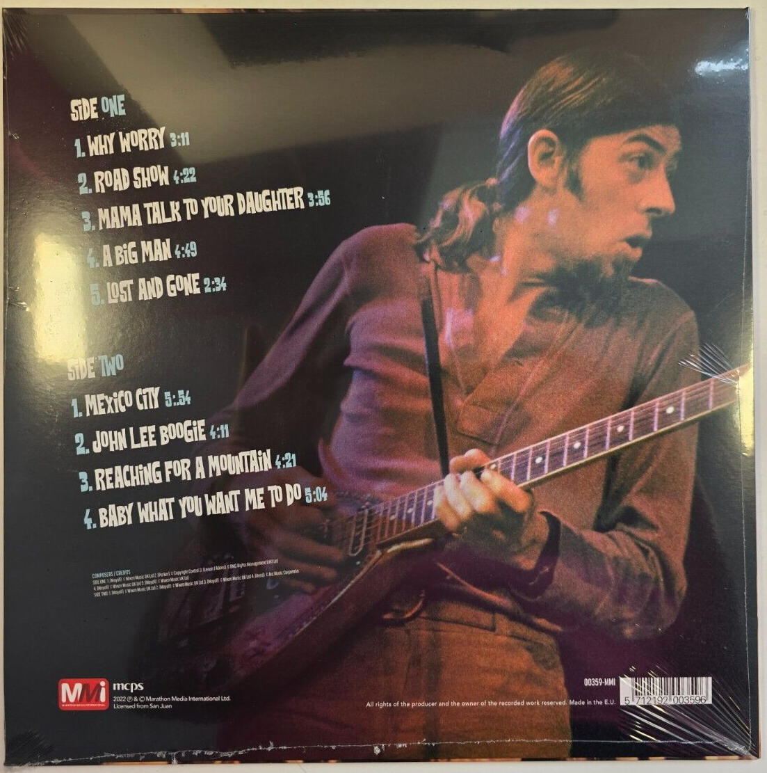 John Mayall Road Show Blues LP Album vinyl record 2022 blues rock