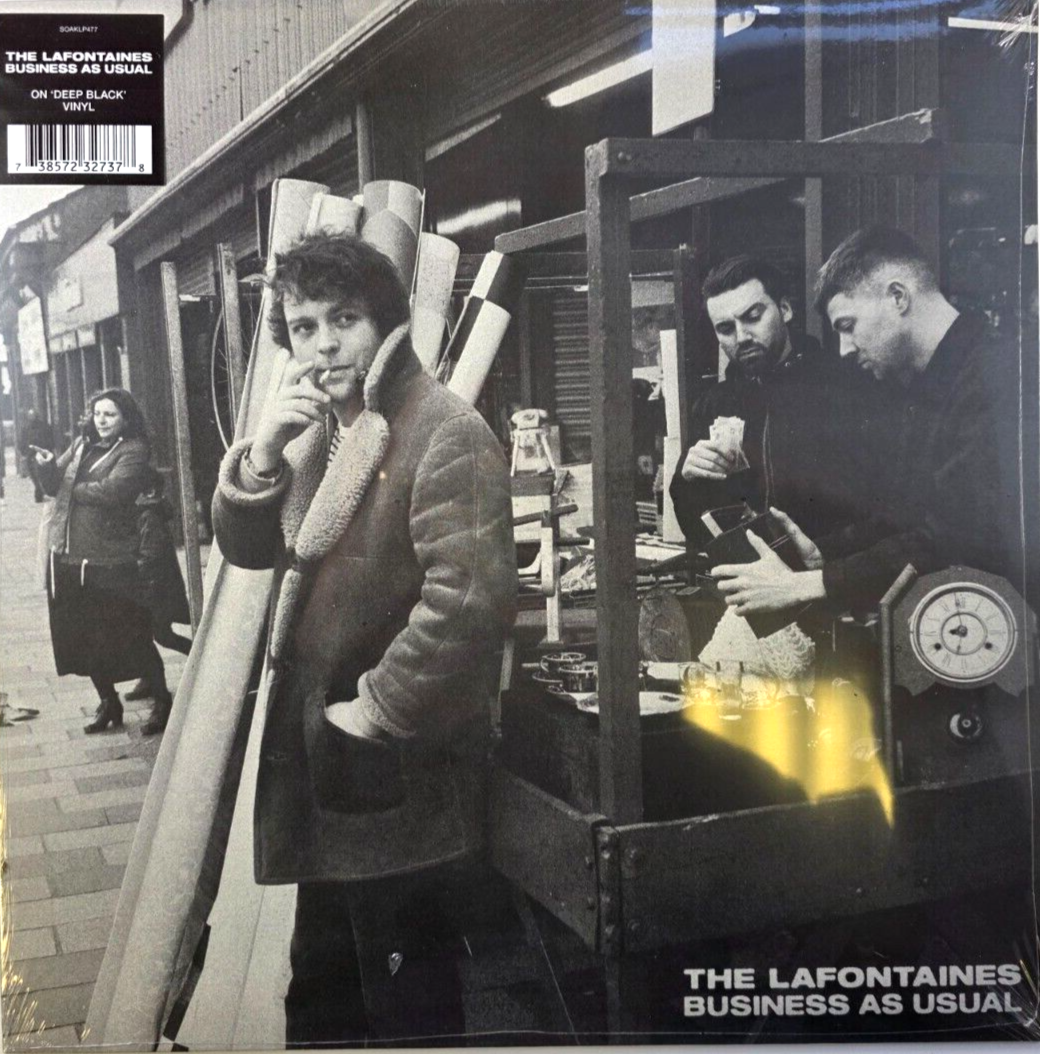 The Lafontaines – Business As Usual LP vinyl record black on So Recordings