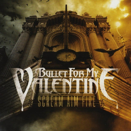 Bullet For My Valentine  Scream Aim Fire CD Album 2008 enhanced issue on Jive