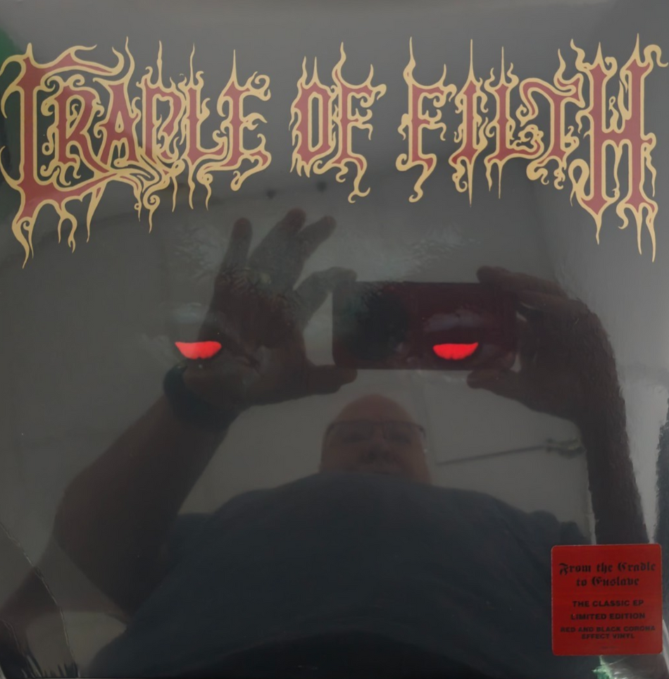 Cradle Of Filth From The Cradle To Enslave EP Album Vinyl record limited Red