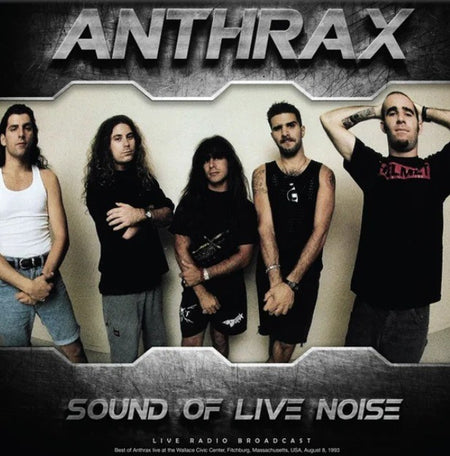 Anthrax – Sound Of Live Noise LP  Album vinyl record 2022 on Cult Legends