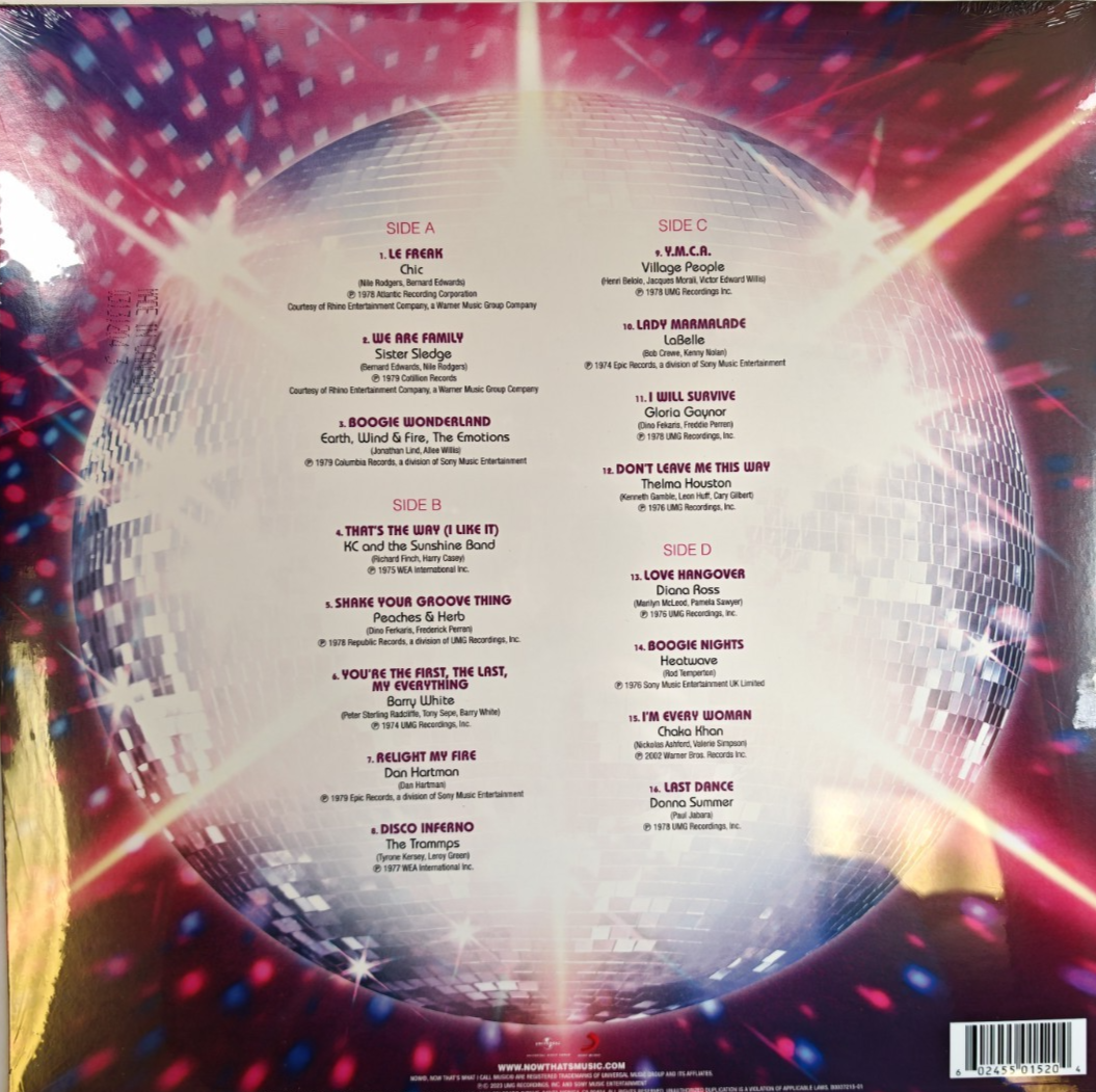 Now That's What I Call Music! Disco LP Album record limited 2 x compilation