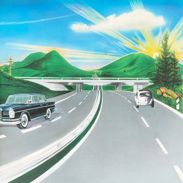 Kraftwerk Autobahn LP Album vinyl record 2020 remastered reissue limited Blue