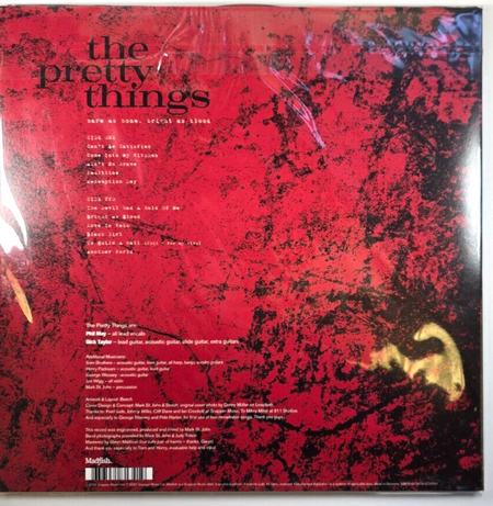 The Pretty Things Bare As Bone, Bright As Blood LP Album vinyl record Ltd Red