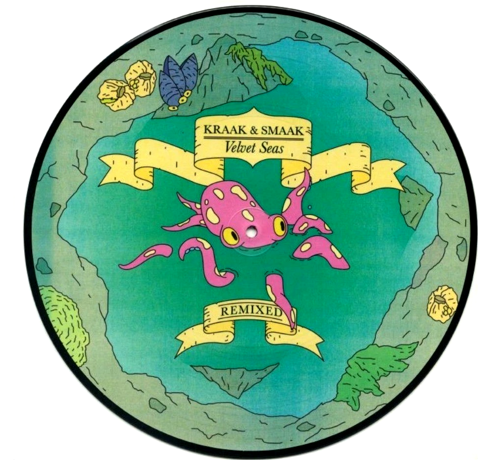 Kraak & Smaak Velvet Seas Remixed 12" EP  vinyl record Picture Disc 2026