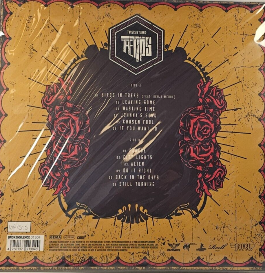 The Tips Twists'n'Turns LP Album vinyl record 2016 ska reggae numbered Red new