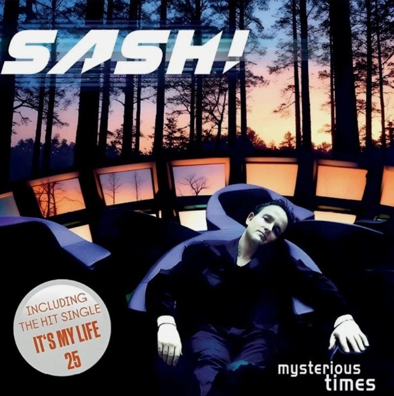 Sash! Mysterious Times It's My Life 12" vinyl limited white marble 2026 reissue