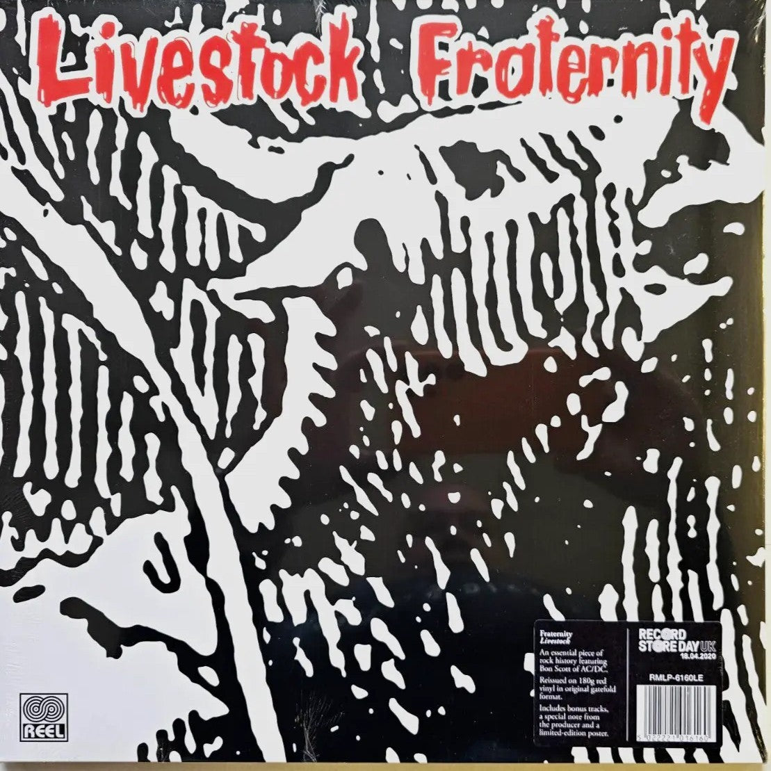Fraternity – Livestock limited RED LP Album vinyl record 2020 US reissue import