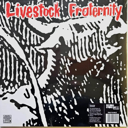 Fraternity – Livestock limited RED LP Album vinyl record 2020 US reissue import