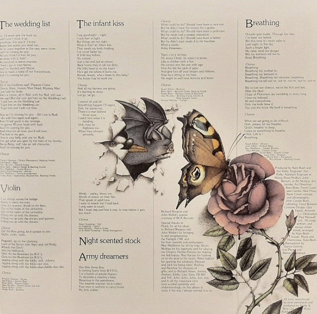 Kate Bush Never For Ever LP Album vinyl record 2018 Remastered reissue 180g